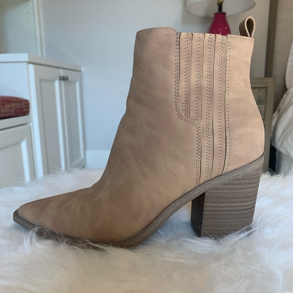 Universal Thread Tan Leather Boots - image 2